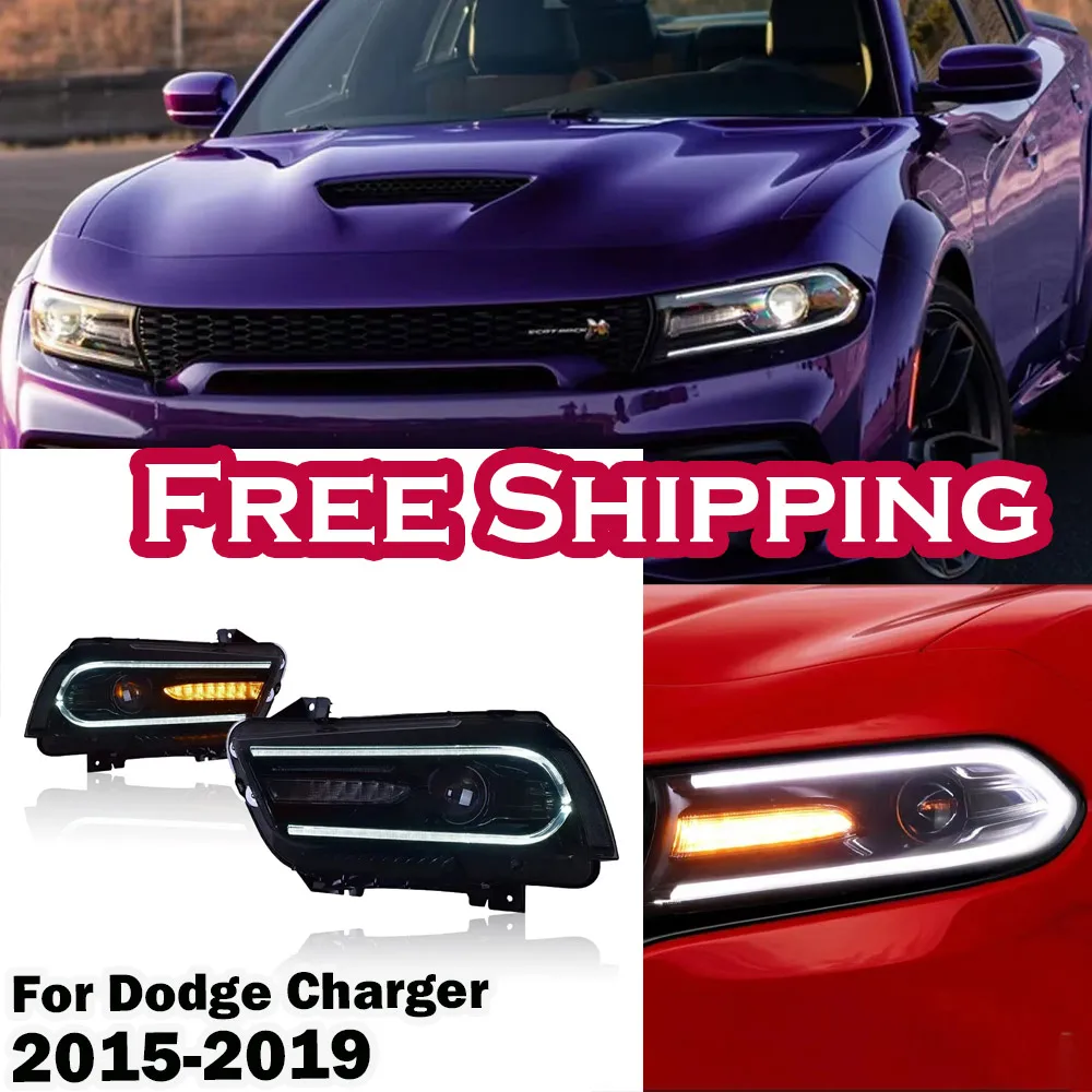 Модифицированная Автомобильная фара для Dodge Charger 2015-2019, Модернизированная динамическая лампа поворота, Тормозная лампа, дневные ходовые огни, проектор, фары
Модифицированная Автомобильная фара для Dodge Charger 2015-2019, Модернизированная динамическая лампа поворота, Тормозная лампа, дневные ходовые огни, проектор, фары