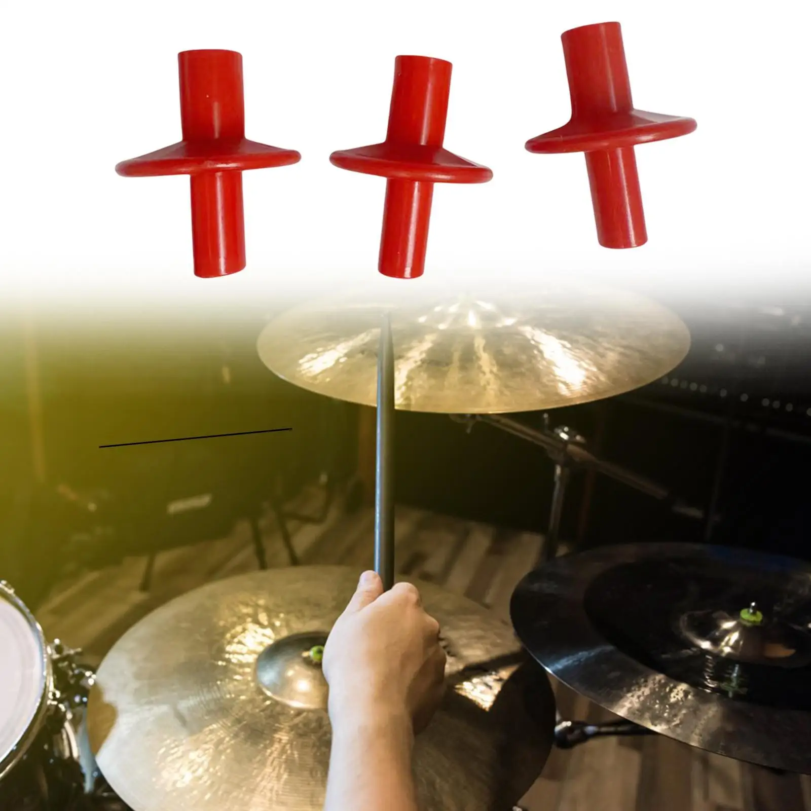 3x Cymbal Sleeves Cymbal Accessories Double Head Easy to Install Instrument Parts Drum Sleeve for Drum Percussion Accessories
3x Cymbal Sleeves Cymbal Accessories Double Head Easy to Install Instrument Parts Drum Sleeve for Drum Percussion Accessories