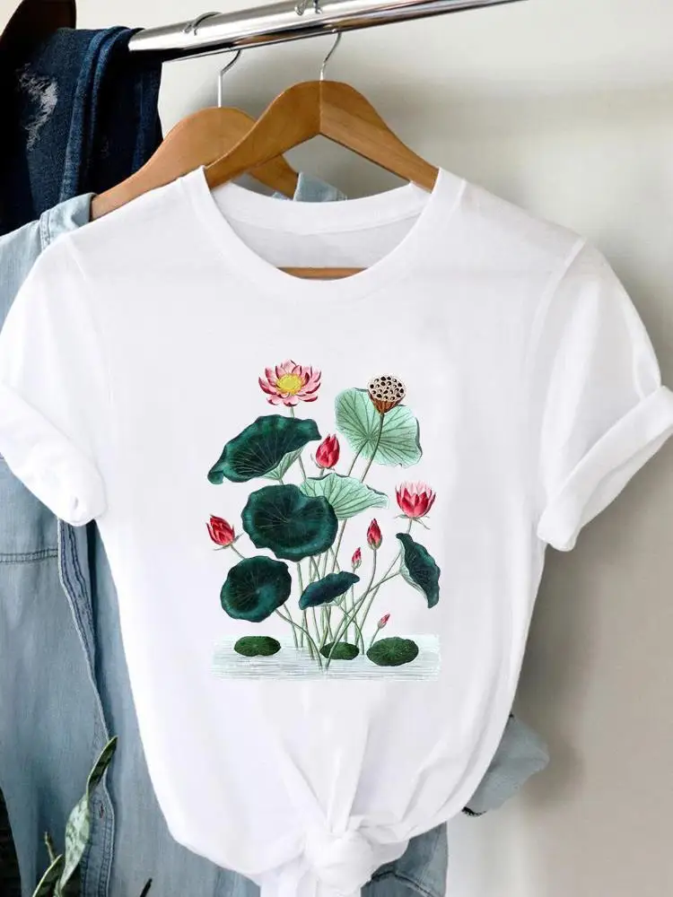 Graphic Tee Fashion Female Print T Top Women Cartoon Flower 90s Cute Sweet Shirt Clothing Short Sleeve T-shirts
Graphic Tee Fashion Female Print T Top Women Cartoon Flower 90s Cute Sweet Shirt Clothing Short Sleeve T-shirts