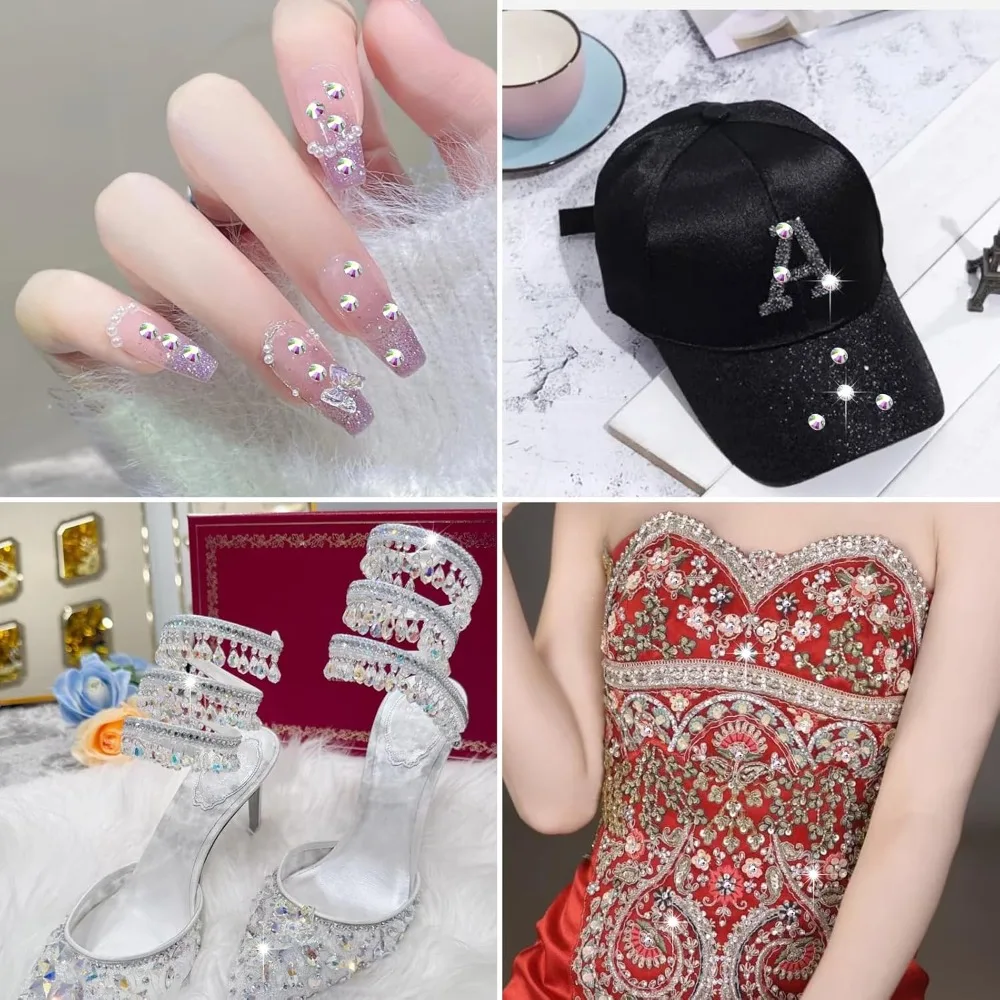 Hot Sale Round Flat Back Crystal Rhinestones Glass Gems for Nail Art and Craft Bedazzling Diamond Stones Jewels Need Glue Fix SS20 4.6-4.8mm 1440pcs High Quality Bulk Wholesale
Hot Sale Round Flat Back Crystal Rhinestones Glass Gems for Nail Art and Craft Bedazzling Diamond Stones Jewels Need Glue Fix SS20 4.6-4.8mm 1440pcs High Quality Bulk Wholesale