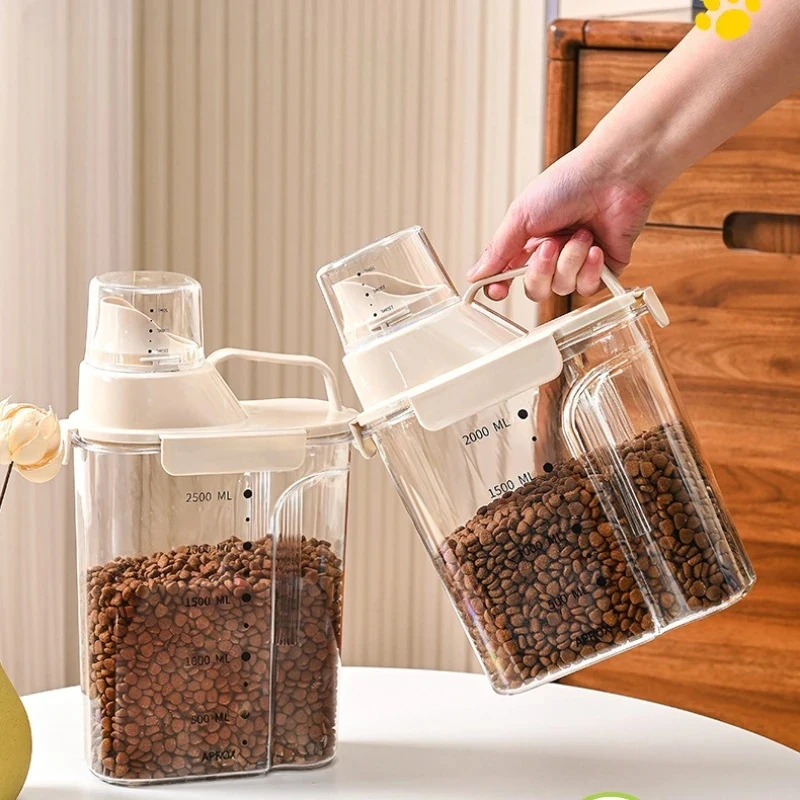 Airtight Pet Food Storage Container with Measuring Cup Moisture-Proof Dog Cat Food Bucket Large Capacity
Airtight Pet Food Storage Container with Measuring Cup Moisture-Proof Dog Cat Food Bucket Large Capacity