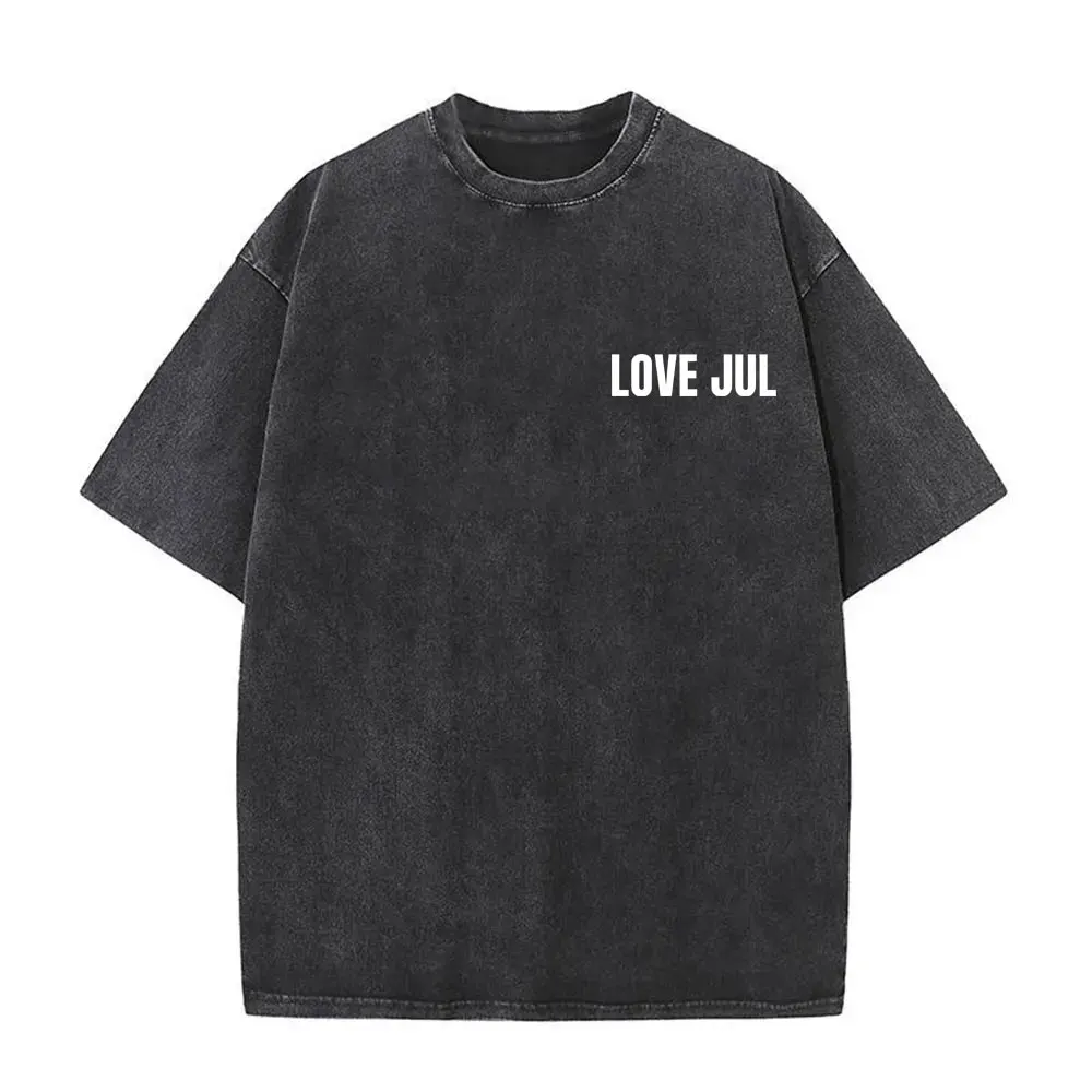 Love Jul 2026 Merch Vintage Washed T Shirt Men Women Clothing Hip Hop Pop Music T-shirt Fashion High Quality T-shirts Streetwear
Love Jul 2026 Merch Vintage Washed T Shirt Men Women Clothing Hip Hop Pop Music T-shirt Fashion High Quality T-shirts Streetwear