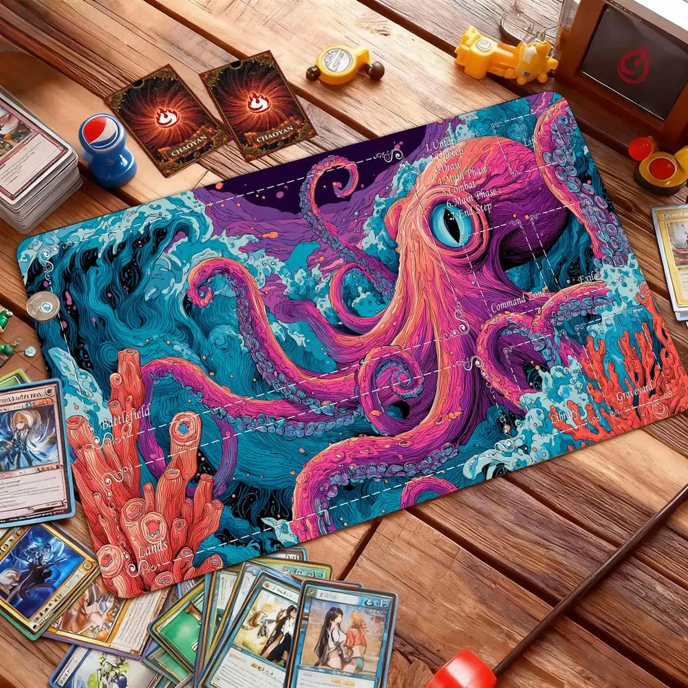 Giant corals and octopuses Magic Card Battle Mat MTG Playmat Anti-slip Base 35X60CM gathering gaming mats Board Game Mat for TCG
Giant corals and octopuses Magic Card Battle Mat MTG Playmat Anti-slip Base 35X60CM gathering gaming mats Board Game Mat for TCG