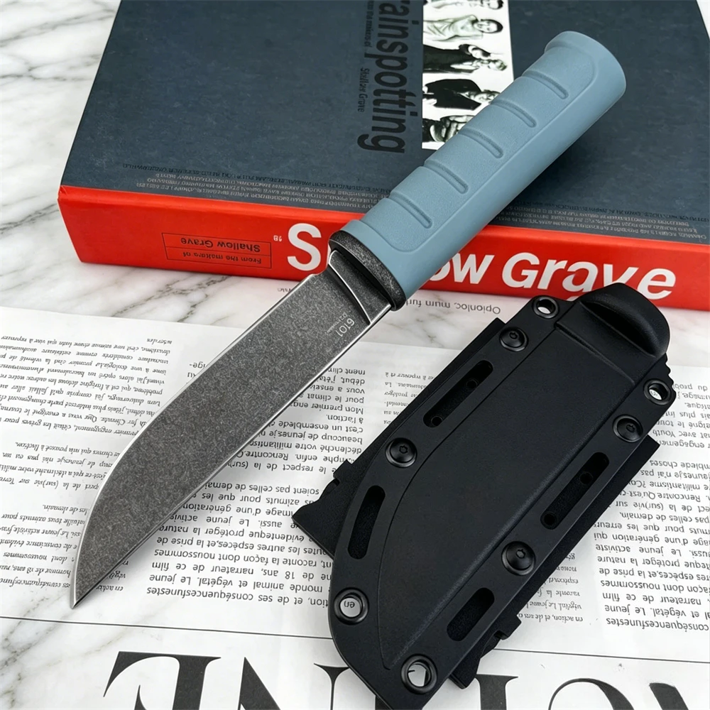High Quality BK 6101 Fixed Blade Knife, Sharp 8Cr13Mov Steel Blade, Blue Nylon Fiber Handle, Outdoor Camping Utility Tool
High Quality BK 6101 Fixed Blade Knife, Sharp 8Cr13Mov Steel Blade, Blue Nylon Fiber Handle, Outdoor Camping Utility Tool