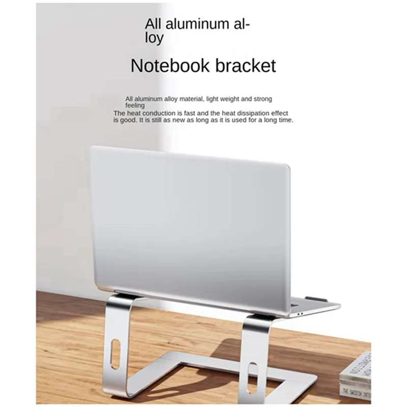 Exquisite-Aluminum Stand For Portable Laptop Stand Desktop Stand Durable Easy Install Easy To Use Silver
Exquisite-Aluminum Stand For Portable Laptop Stand Desktop Stand Durable Easy Install Easy To Use Silver