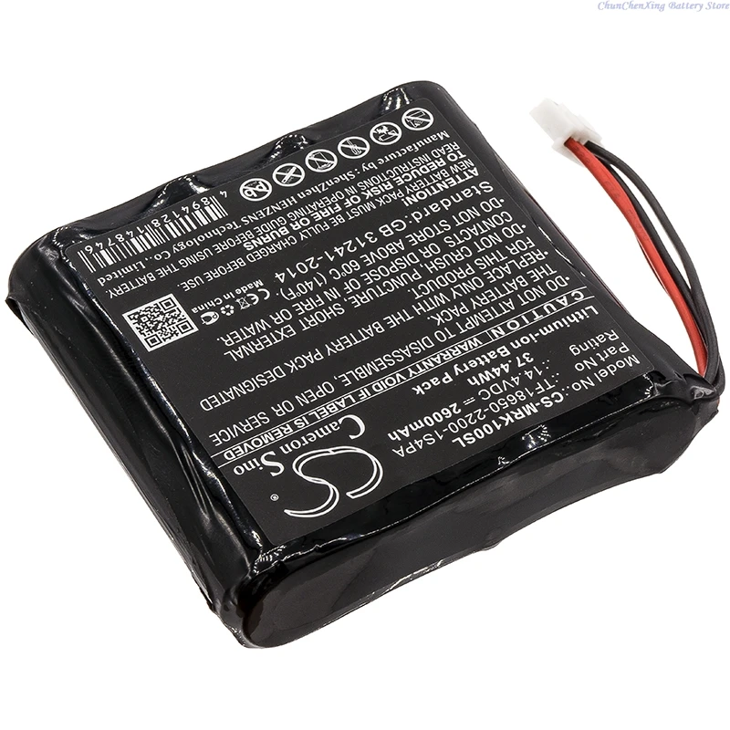 Cameron Sino 14.4V 2600mAh Replacement Speaker Battery TF18650-2200-1S4PA for Marshall Kilburn Kilburn 1
Cameron Sino 14.4V 2600mAh Replacement Speaker Battery TF18650-2200-1S4PA for Marshall Kilburn Kilburn 1