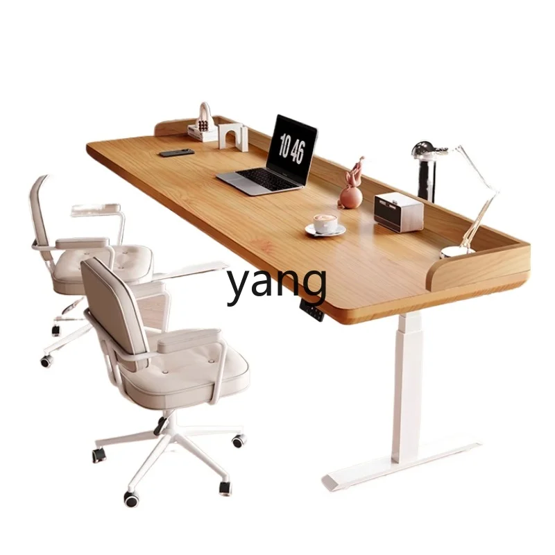 LMM solid wood electric lifting table with baffle worktable hand crank lifting table
LMM solid wood electric lifting table with baffle worktable hand crank lifting table