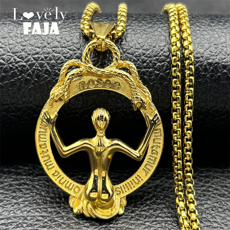 Lovely FAJA Vintage Vampire Mirror Beauty Mirror Skull Pendant Necklace For Men Women Gold Color Snake Halloween Jewelry Gifts
Lovely FAJA Vintage Vampire Mirror Beauty Mirror Skull Pendant Necklace For Men Women Gold Color Snake Halloween Jewelry Gifts