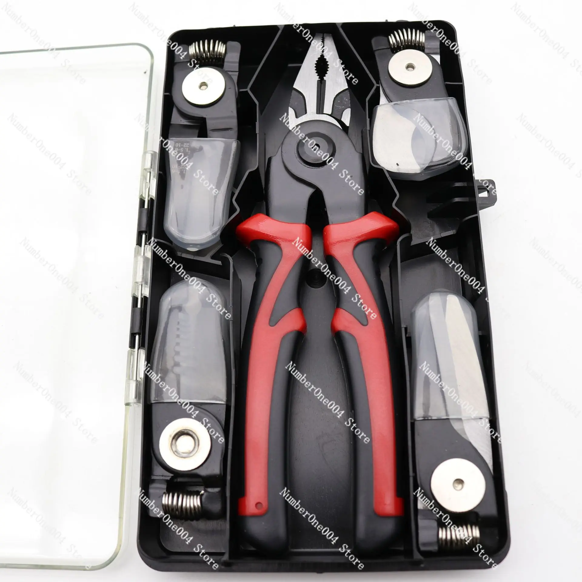 Five-in-one multifunctional interchangeable head pliers set, wire cutter pliers tool set
Five-in-one multifunctional interchangeable head pliers set, wire cutter pliers tool set
