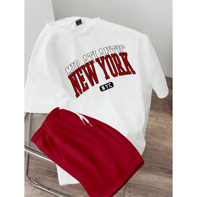Crew Neck Short Sleeve Set round Neck Short Set Casual Sportswear Four Seasons Suitable Seven Sleeve Length No Brand
Crew Neck Short Sleeve Set round Neck Short Set Casual Sportswear Four Seasons Suitable Seven Sleeve Length No Brand