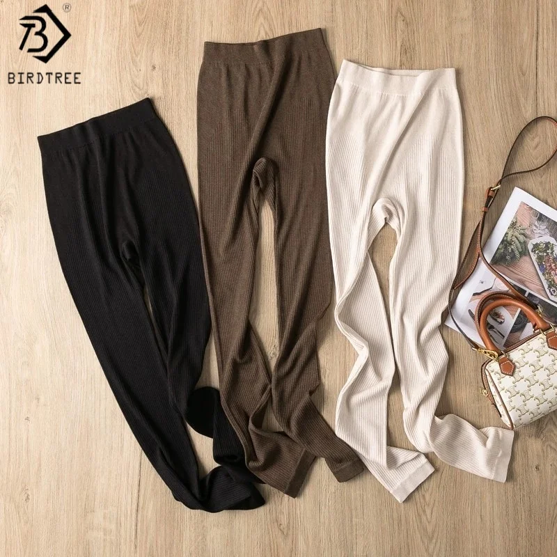 Birdtree 5,4% шелк 40,6% теплые брюки из акрилового волокна, облегающие удобные повседневные высокоэластичные леггинсы P58302JF
Birdtree 5,4% шелк 40,6% теплые брюки из акрилового волокна, облегающие удобные повседневные высокоэластичные леггинсы P58302JF