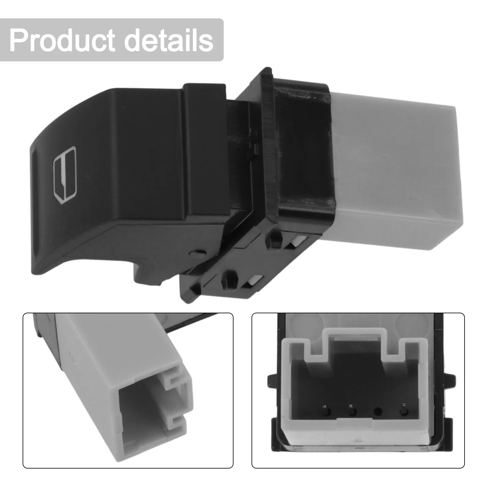 Car Accessories Switch Car Window Control BLACK Easy Use High-quality Materials Non-deformable Quick Installation
Car Accessories Switch Car Window Control BLACK Easy Use High-quality Materials Non-deformable Quick Installation