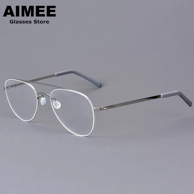 High Quality Pure Handmade Screwless Eyeglasses Patented Design Men's Pilot Double Beam Glasses Frame Titanium Spectacles Frames
High Quality Pure Handmade Screwless Eyeglasses Patented Design Men's Pilot Double Beam Glasses Frame Titanium Spectacles Frames
