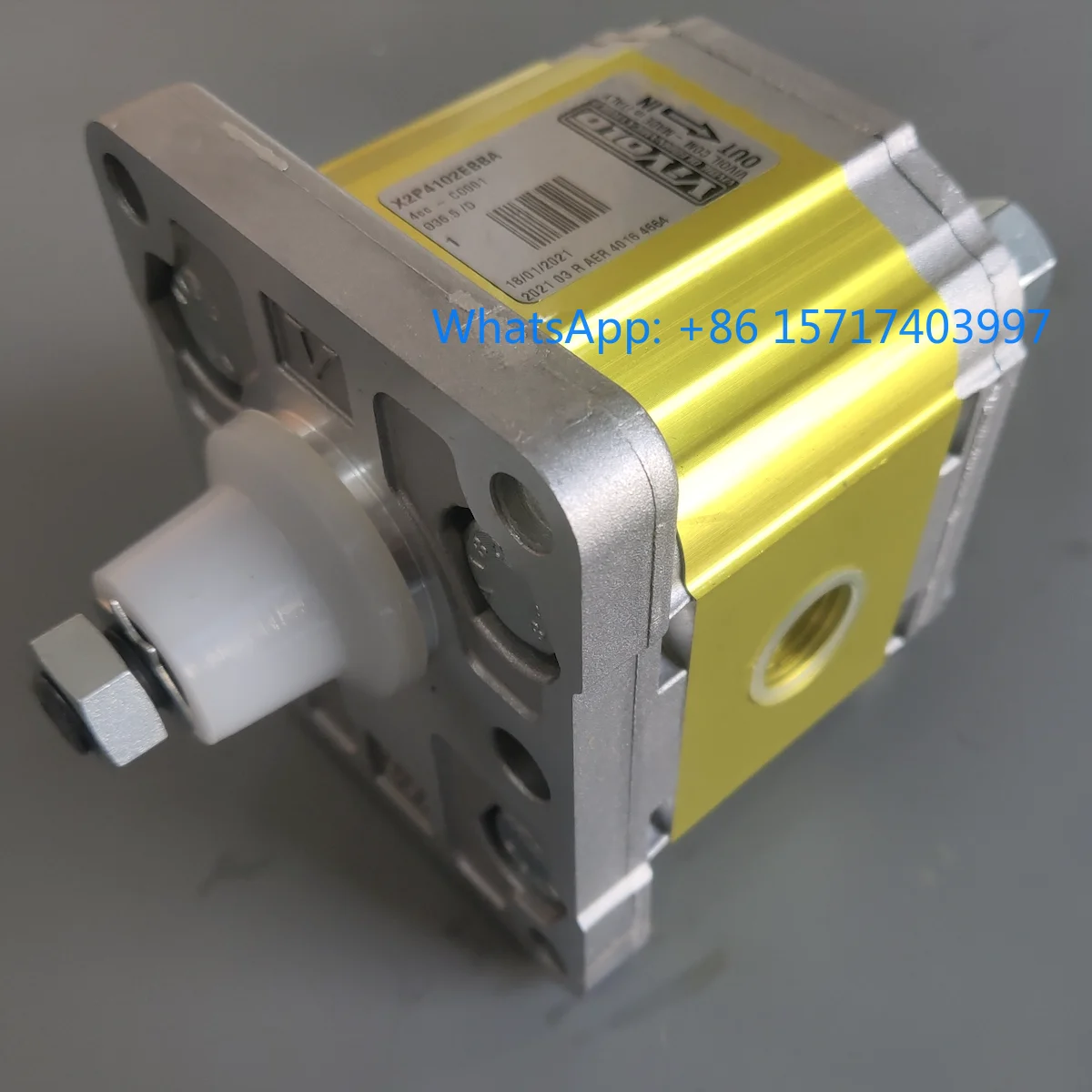 Italy VIVOLO gear pump X1P2902FBBA X1P3102FBBA X1P2701FIIA
Italy VIVOLO gear pump X1P2902FBBA X1P3102FBBA X1P2701FIIA