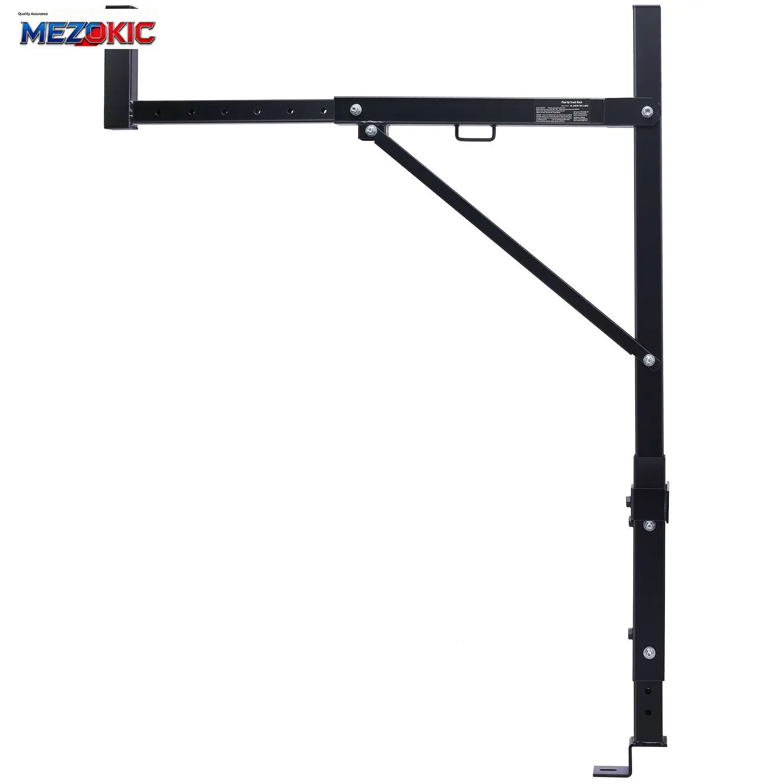Truck Rack, 19-34inch Extendable Truck Ladder Rack, 38.6"-43.6" Adjustable Height, 250 lbs Capacity Steel Ladder Rack for Truck, Heavy Duty Truck Bed Rack for Kayak, Surfboard, Lumber, Ladder
Truck Rack, 19-34inch Extendable Truck Ladder Rack, 38.6"-43.6" Adjustable Height, 250 lbs Capacity Steel Ladder Rack for Truck, Heavy Duty Truck Bed Rack for Kayak, Surfboard, Lumber, Ladder