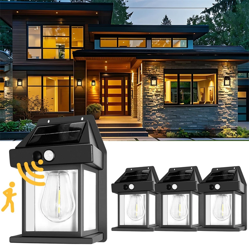 Solar Tungsten Wall Light Outdoor Waterproof LED Garden Lighting Warm White Auto On/Off Easy Install Eco-Friendly for Patio Yard
Solar Tungsten Wall Light Outdoor Waterproof LED Garden Lighting Warm White Auto On/Off Easy Install Eco-Friendly for Patio Yard
