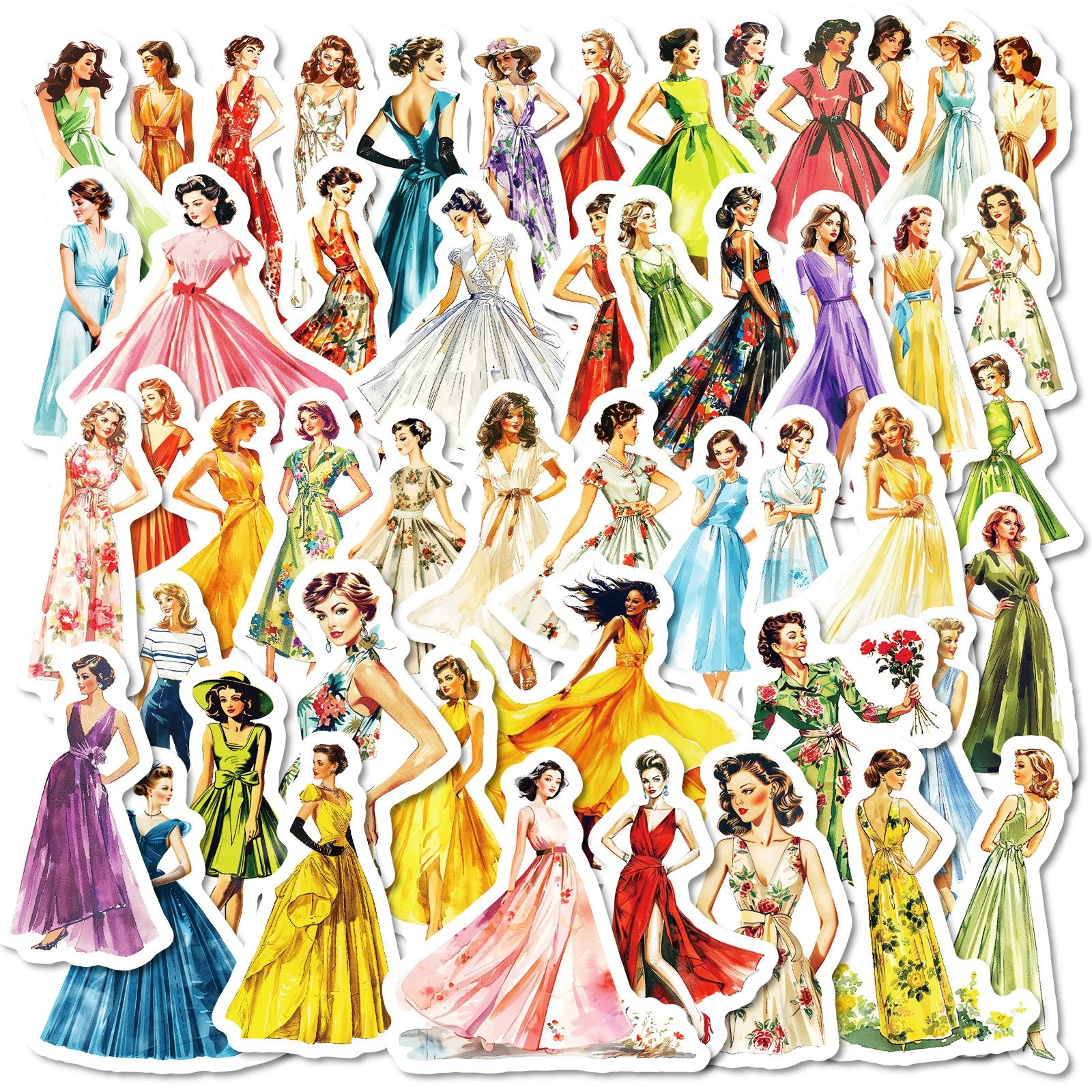 50Pcs Beautiful Fashion Poster Girl Series Stickers Suitcase Phone Case Water Bottle Waterproof Decoration Diy Sticker Packs
50Pcs Beautiful Fashion Poster Girl Series Stickers Suitcase Phone Case Water Bottle Waterproof Decoration Diy Sticker Packs