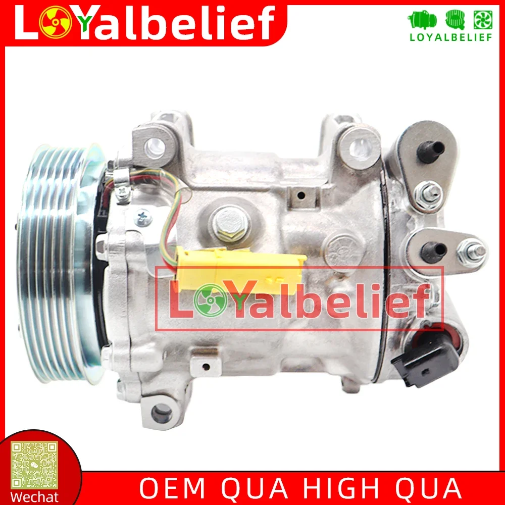 SD7C16 AC Compressor For Peugeot 407 607 Citroen C5 9671820480 9683003080 1300 6453WY 6453PQ 6453RG 6453PN 6453RA 6453.PM
SD7C16 AC Compressor For Peugeot 407 607 Citroen C5 9671820480 9683003080 1300 6453WY 6453PQ 6453RG 6453PN 6453RA 6453.PM