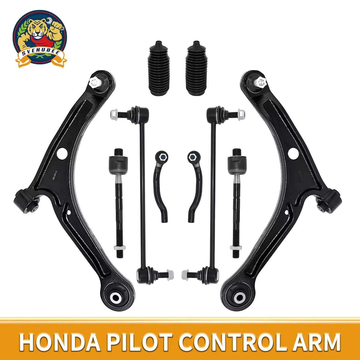 Svenubee 10Pcs Control Arms Suspension Kit Tie Rods Sway Bar End Links Set for Honda Pilot Acura MDX 2001 2002 2003 2004 2005
Svenubee 10Pcs Control Arms Suspension Kit Tie Rods Sway Bar End Links Set for Honda Pilot Acura MDX 2001 2002 2003 2004 2005