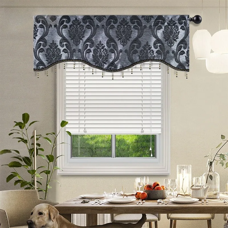 1PC Solid Color Tassel Corrugated Valance Curtains for Living Room Bedroom Dining Blackout Custom Size Door Cover Partition
1PC Solid Color Tassel Corrugated Valance Curtains for Living Room Bedroom Dining Blackout Custom Size Door Cover Partition