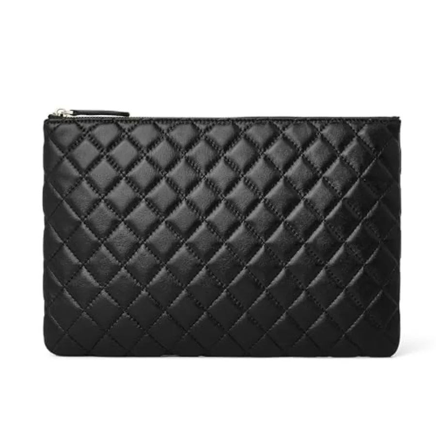 DORISandJACKY Quilted Envelope Clutch Purse for Women, Large Soft Lambskin Designer Hand- Carry Evening Bag Large, Leather, Han
DORISandJACKY Quilted Envelope Clutch Purse for Women, Large Soft Lambskin Designer Hand- Carry Evening Bag Large, Leather, Han