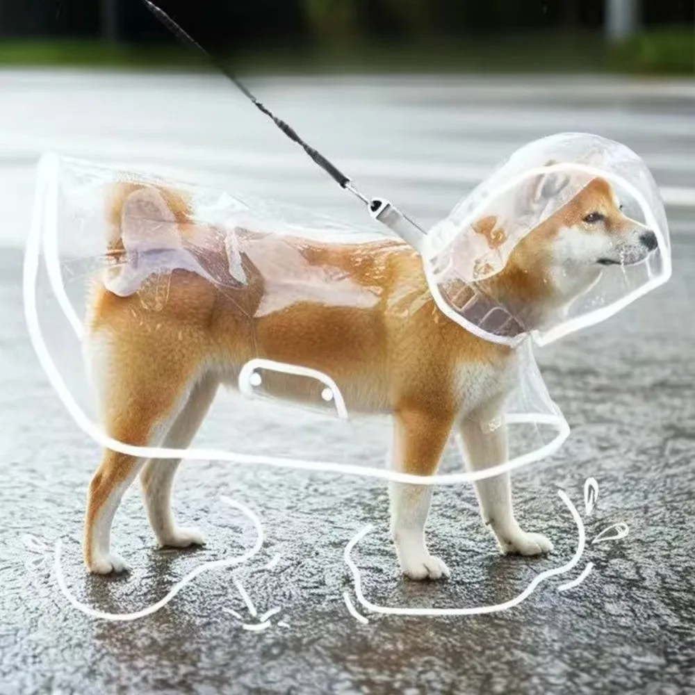 for Rainy Days Walking Transparent Dog Raincoat Windproof PVC Pet Poncho Waterproof Hooded Dog Costume Small Medium Dogs
for Rainy Days Walking Transparent Dog Raincoat Windproof PVC Pet Poncho Waterproof Hooded Dog Costume Small Medium Dogs