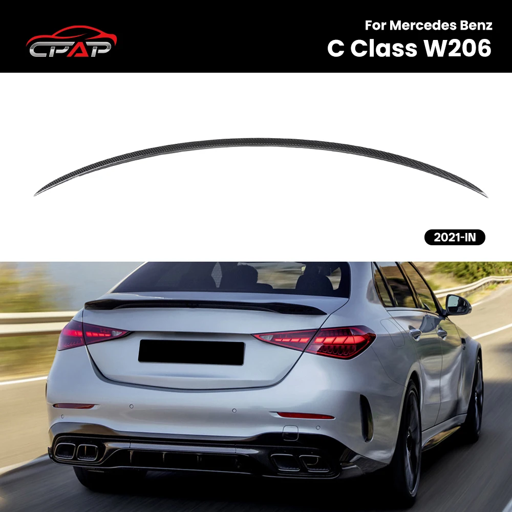 Настоящее сухое углеродное волокно, задняя крышка багажника, спойлер, крыло багажника для Mercedes Benz C Class W206 Sedan OEM Style 2021-IN
Настоящее сухое углеродное волокно, задняя крышка багажника, спойлер, крыло багажника для Mercedes Benz C Class W206 Sedan OEM Style 2021-IN