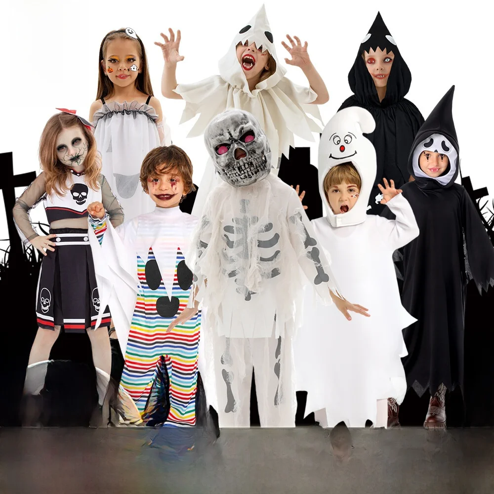 New Halloween Skeleton Performance Costume Children's Cosplay Traditional Ethnic Clothing Stage Performance Outfit Devil's En...
New Halloween Skeleton Performance Costume Children's Cosplay Traditional Ethnic Clothing Stage Performance Outfit Devil's En...