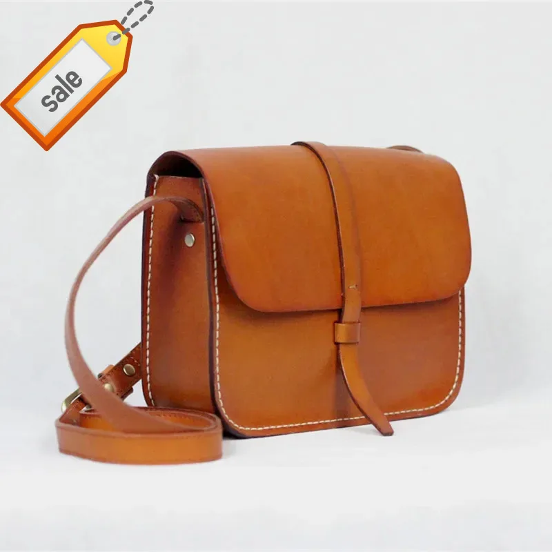 Nesitu Fashion 2025 New Vegetable tanned Genuine Leather Small Women Messenger Cowhide Woman Shoulder Bags #M705
Nesitu Fashion 2025 New Vegetable tanned Genuine Leather Small Women Messenger Cowhide Woman Shoulder Bags #M705