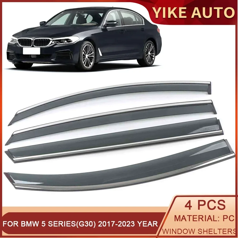 For BMW 5 Series(G30) 2017-2023 Car Window Sun Rain Shade Visors Shield Shelter Protector Cover Sticker Exterior Accessories
For BMW 5 Series(G30) 2017-2023 Car Window Sun Rain Shade Visors Shield Shelter Protector Cover Sticker Exterior Accessories