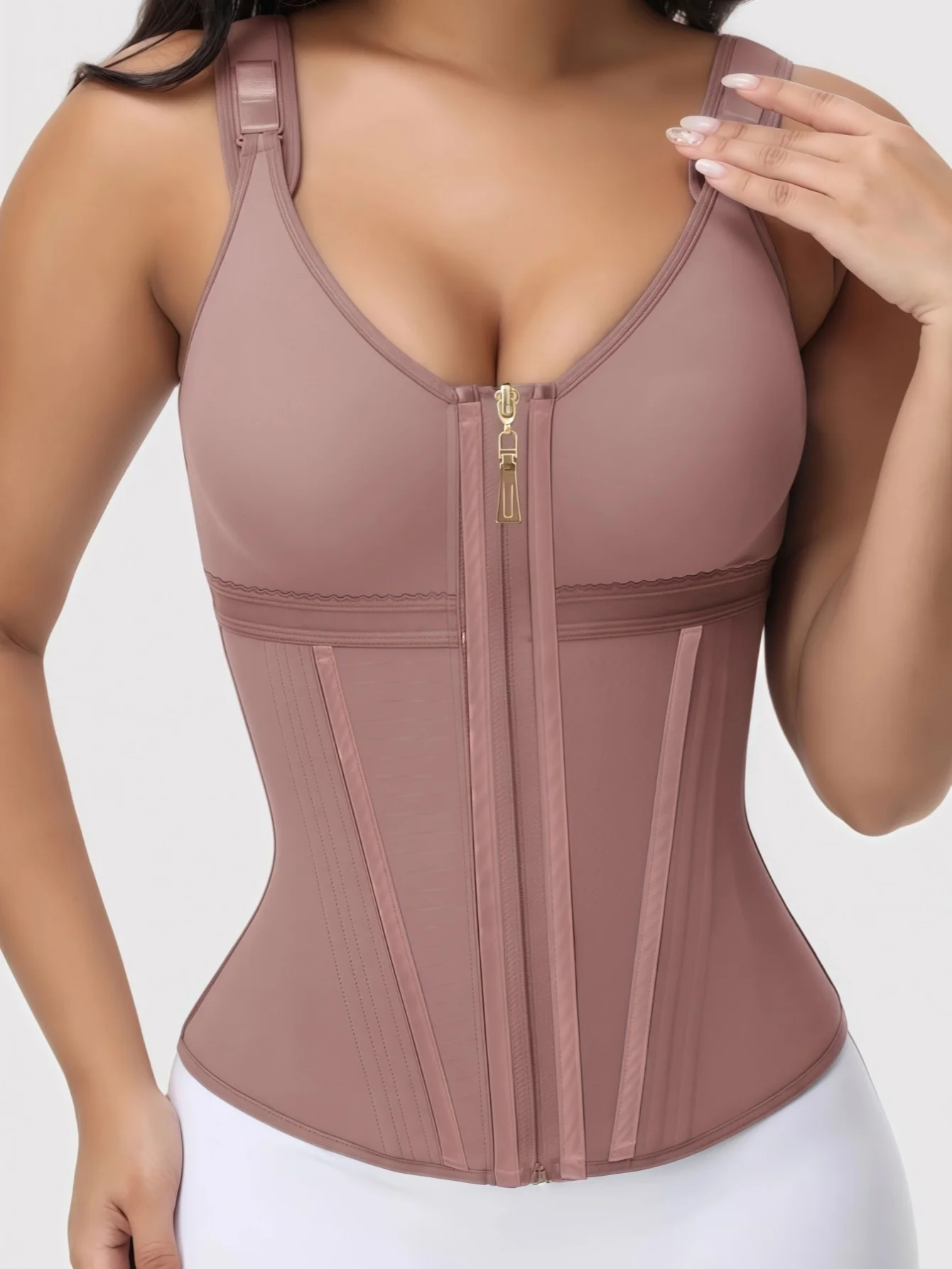 Women Girdles Belt Waist Trainer High Compression Corset Shapewear Double Compression Vest Bra Waist Trainer
Women Girdles Belt Waist Trainer High Compression Corset Shapewear Double Compression Vest Bra Waist Trainer