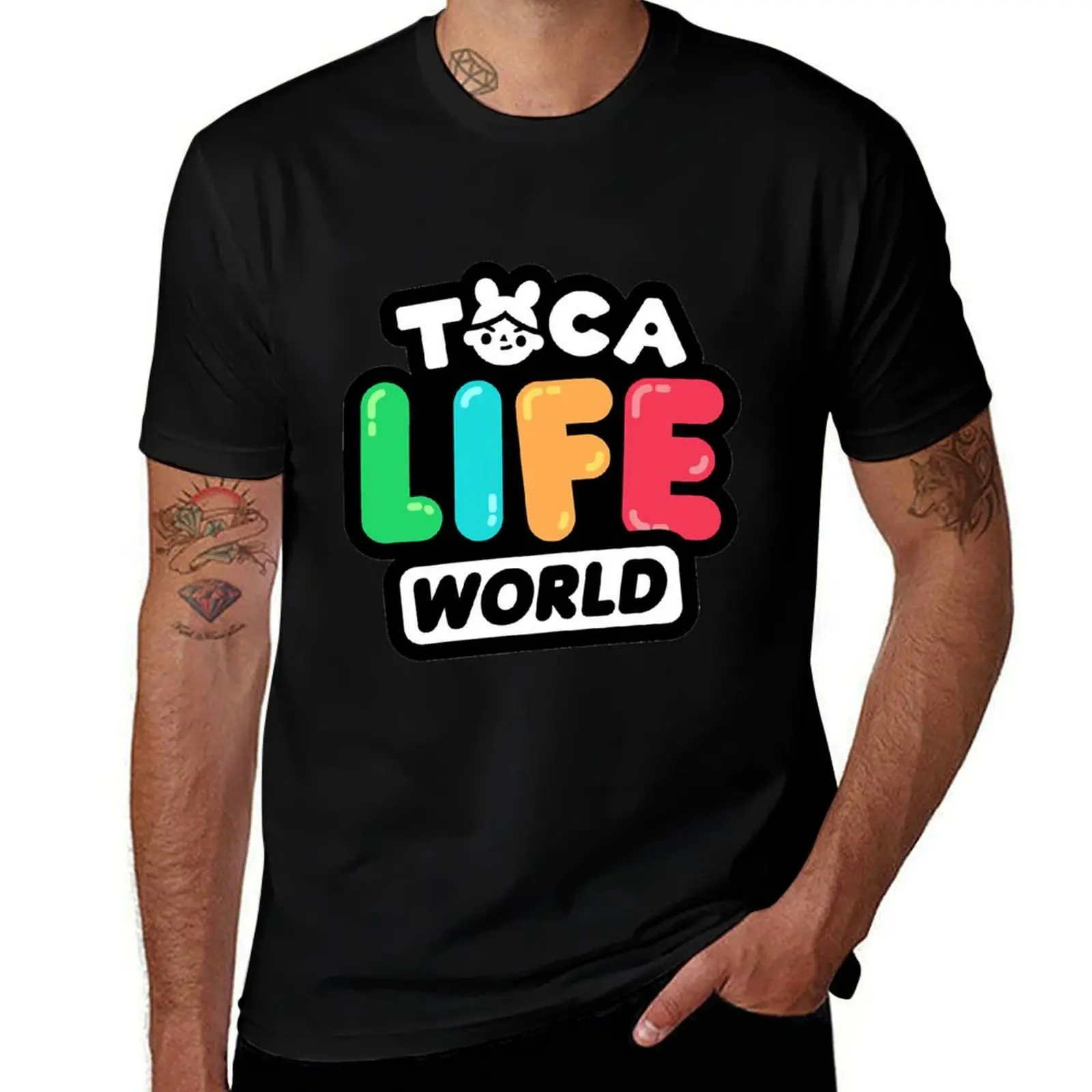 Toca Boca Toca Boca 2021 Toca Life World T-Shirt t shirt man casual cotton t shirts man 100% T-Shirt
Toca Boca Toca Boca 2021 Toca Life World T-Shirt t shirt man casual cotton t shirts man 100% T-Shirt
