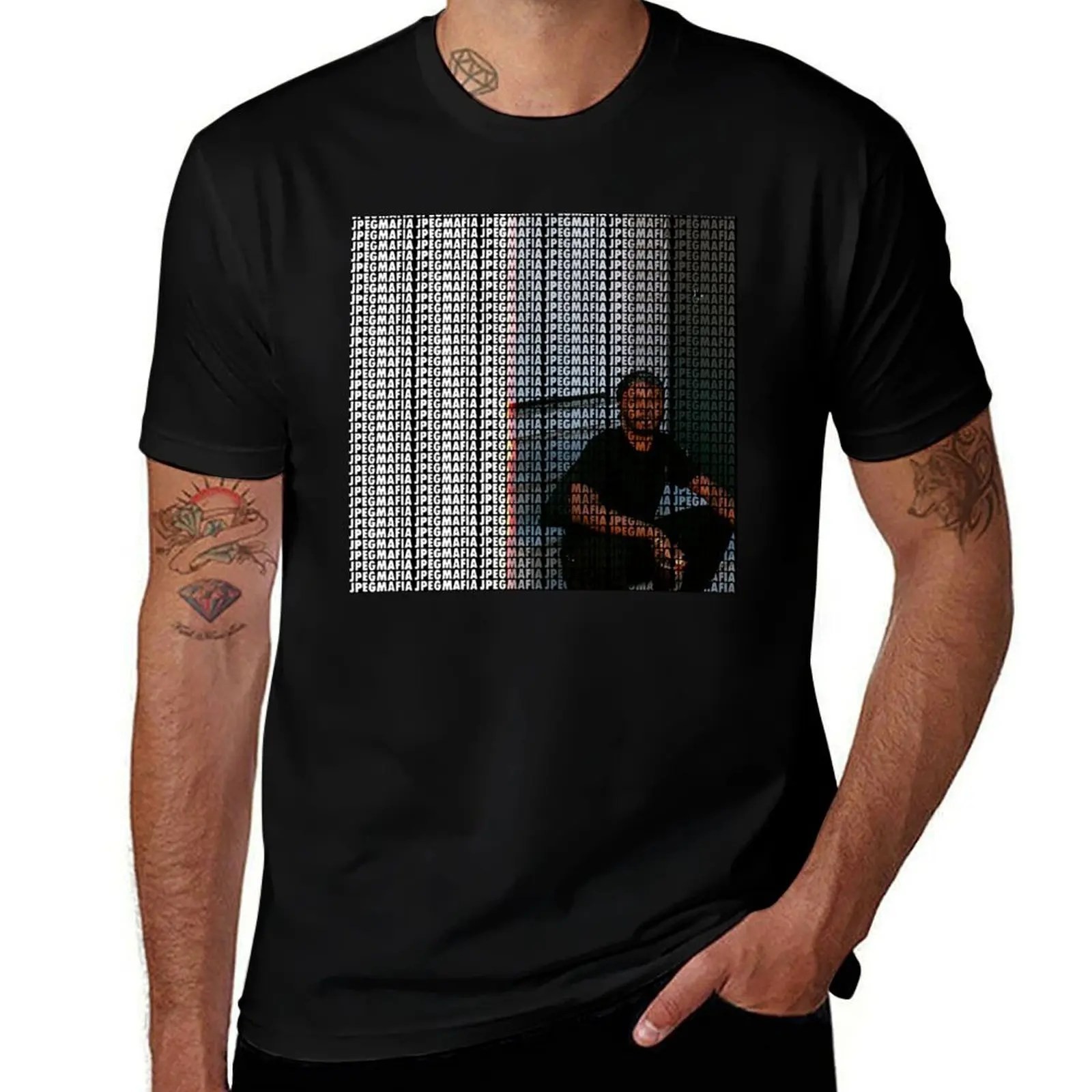 JPEGMAFIA (Veteran) Text Design T-Shirt anime figures croswit shirt man sublime aesthetic clothes t shirts men
JPEGMAFIA (Veteran) Text Design T-Shirt anime figures croswit shirt man sublime aesthetic clothes t shirts men