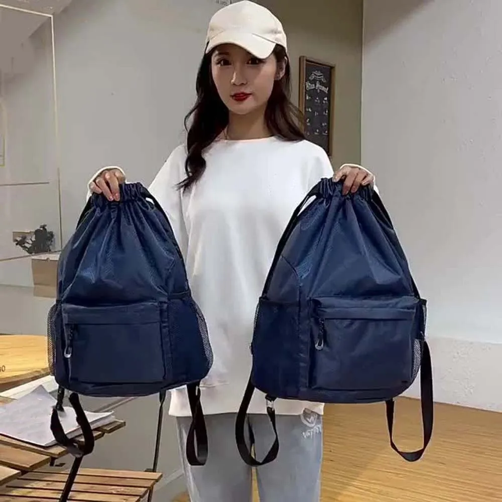 Portable Gym Drawstring Bag Quick Drying Adjustable Straps Oxford Cloth Backpack Large Capacity Anti-splash Water
Portable Gym Drawstring Bag Quick Drying Adjustable Straps Oxford Cloth Backpack Large Capacity Anti-splash Water