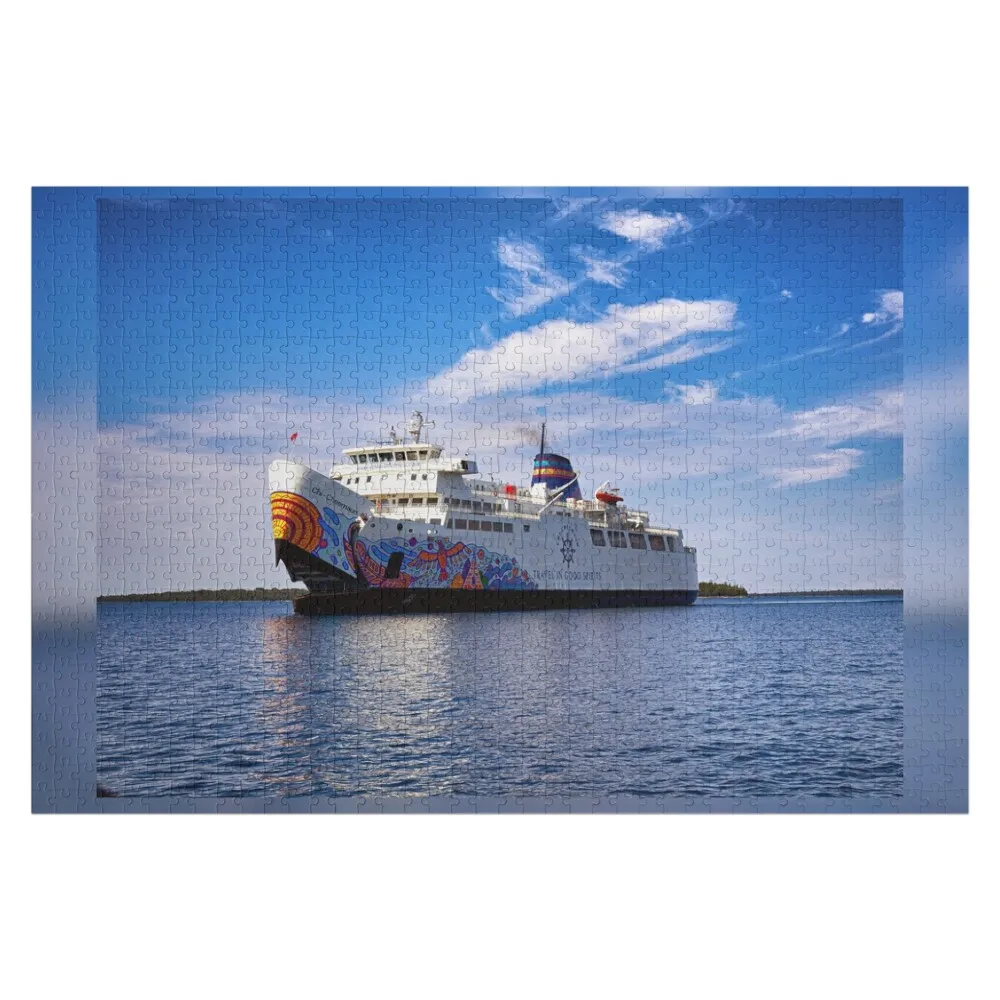 Пазл MS Chi-Cheemaun Ferry, кусочки головоломки с животными, игрушки для взрослых и малышей, индивидуальный подарок, пазл для женатых 
Пазл MS Chi-Cheemaun Ferry, кусочки головоломки с животными, игрушки для взрослых и малышей, индивидуальный подарок, пазл для женатых