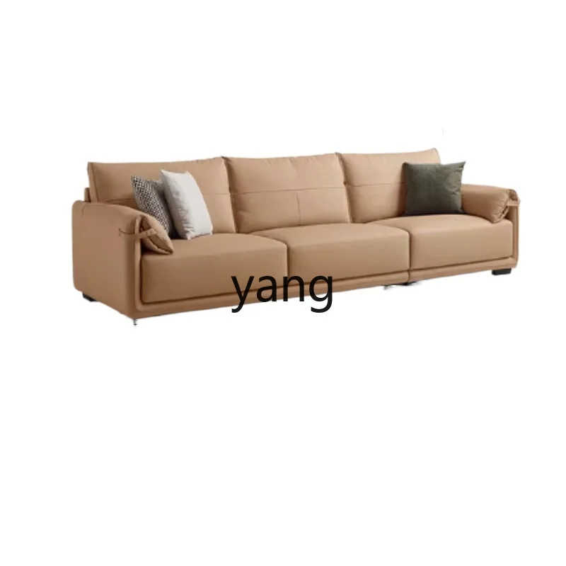 CX Minimalist Living Room Elephant Ears Leather Modern Light Luxury Straight Top Layer Cowhide Sofa
CX Minimalist Living Room Elephant Ears Leather Modern Light Luxury Straight Top Layer Cowhide Sofa