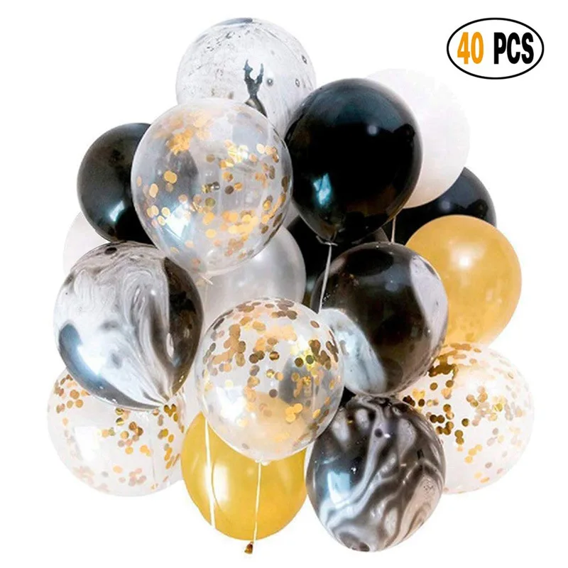40 pieces/set 12 "latex balloon agate ball black blue pink confetti balloon set party decorations
40 pieces/set 12 "latex balloon agate ball black blue pink confetti balloon set party decorations