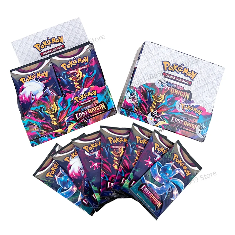360pcs Pokemon Cards Sword Shield Lost Origin Booster Box Trading Card Game TCG Children Collectible Pokemon Cards Toy
360pcs Pokemon Cards Sword Shield Lost Origin Booster Box Trading Card Game TCG Children Collectible Pokemon Cards Toy