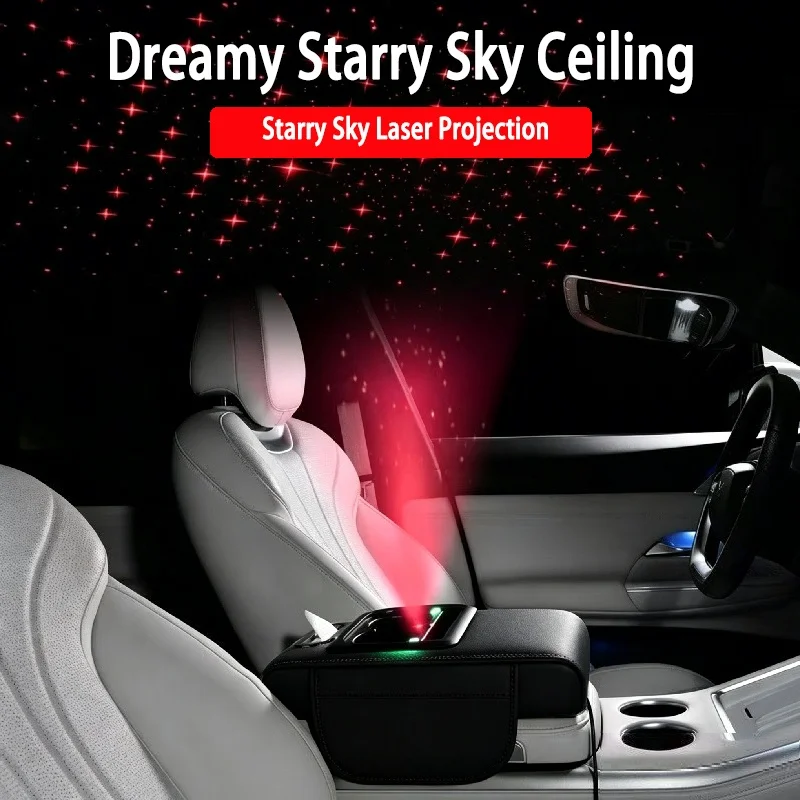 Car Center Console Armrest Box Starry Sky Roof Height-Increasing Car Mat Multi-Functional Tissue Storage Box For Vehicles
Car Center Console Armrest Box Starry Sky Roof Height-Increasing Car Mat Multi-Functional Tissue Storage Box For Vehicles