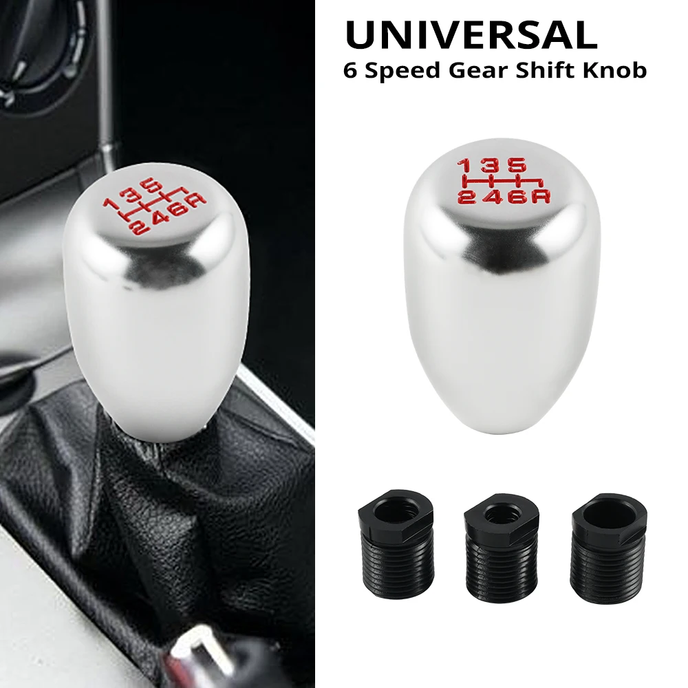Universal Aluminum 5 6 Speed Manual Knob Shifter With Adapters for VW for Golf for BMW for Honda for Audi Shift Knob Stick Shift
Universal Aluminum 5 6 Speed Manual Knob Shifter With Adapters for VW for Golf for BMW for Honda for Audi Shift Knob Stick Shift