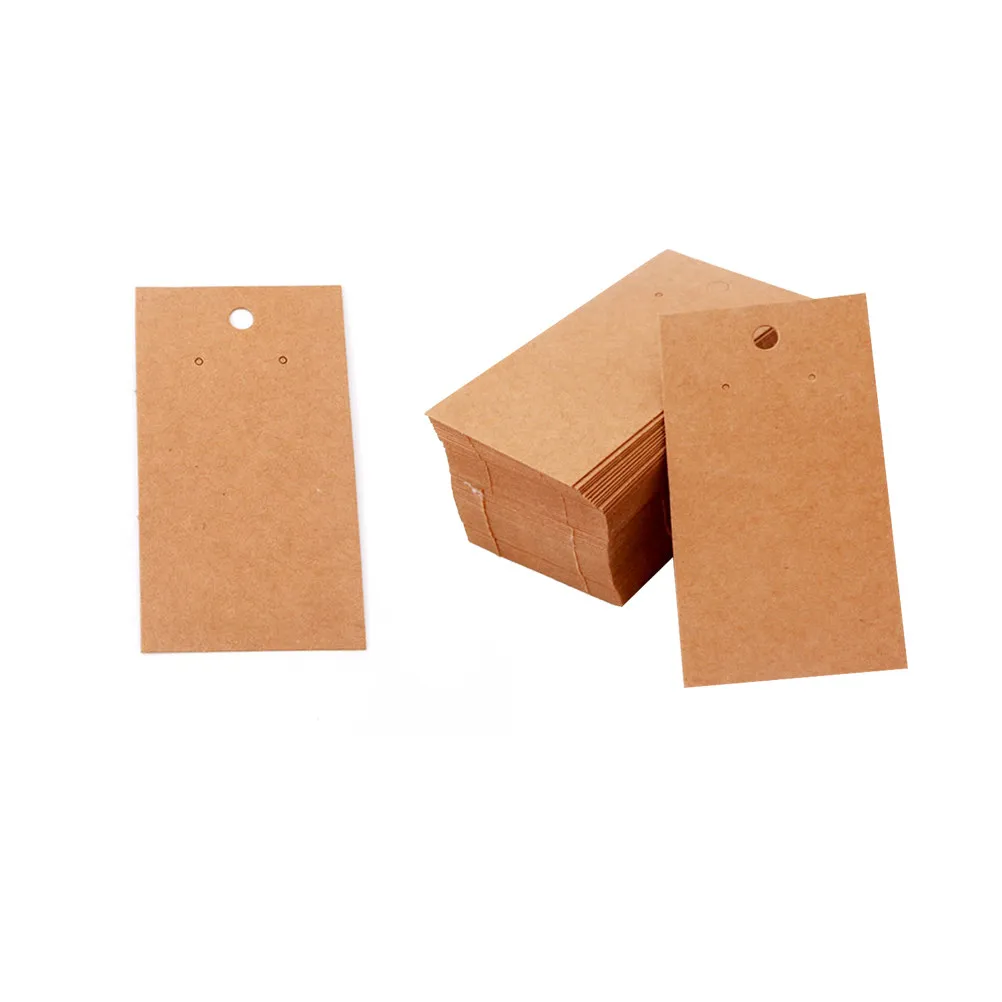 200Pcs Brown Earring Cards Kraft Paper Earring Holder Display Cards for Ear Studs Earrings Jewelry Storage 5x9cm
200Pcs Brown Earring Cards Kraft Paper Earring Holder Display Cards for Ear Studs Earrings Jewelry Storage 5x9cm