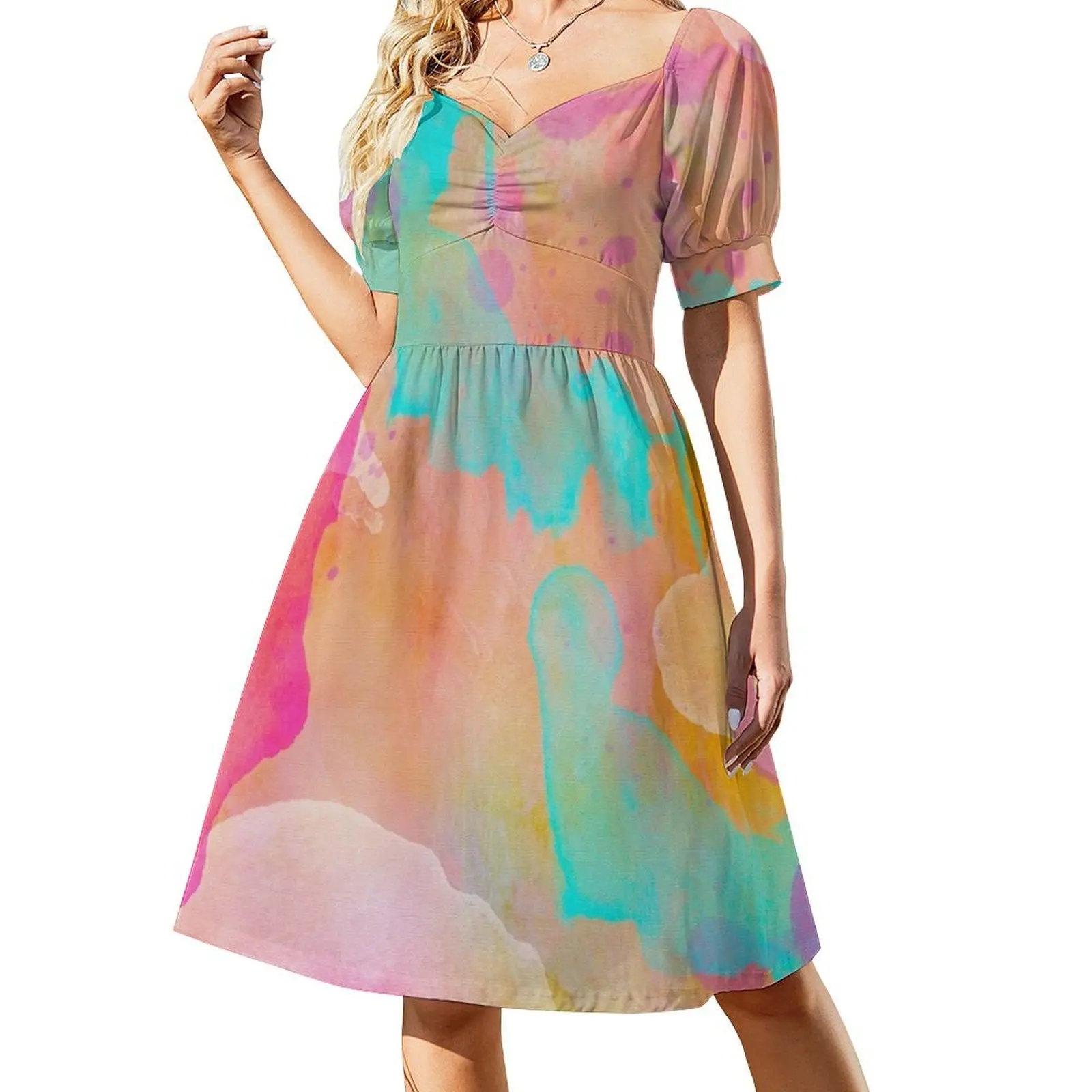 Summer 08 Short-Sleeved Dress women dresses dresses for official occasions party dress women elegant luxury
Summer 08 Short-Sleeved Dress women dresses dresses for official occasions party dress women elegant luxury