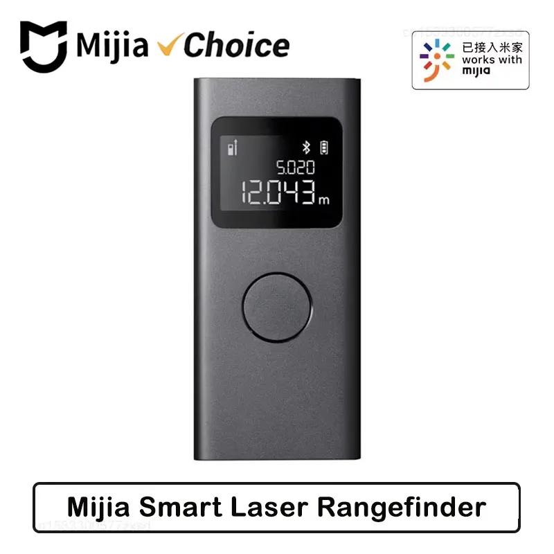 Mijia Smart Laser Rangefinder Real Time Distance Meter LCD Display Laser Range Finder Tape Measure Work with Mijia APP