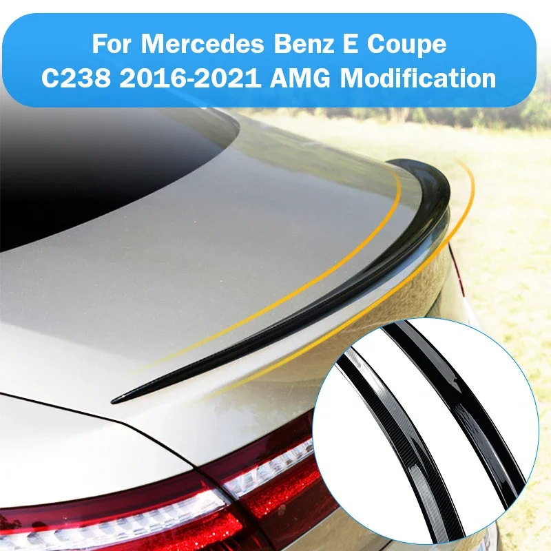 1PC Rear Tail Wing for Mercedes Benz E Coupe C238 2016 2017 2018 2019 2020 2021 AMG Tail Wing Rear Trunk Spoiler Trim Body Kit
1PC Rear Tail Wing for Mercedes Benz E Coupe C238 2016 2017 2018 2019 2020 2021 AMG Tail Wing Rear Trunk Spoiler Trim Body Kit