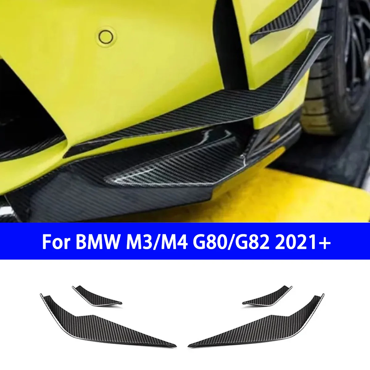 For The New BMW M3M4 Dry Carbon Fiber Modified V-shaped Front Bumper Wind Blade G80 G82 Front Bumper Wind Blade Decoration
For The New BMW M3M4 Dry Carbon Fiber Modified V-shaped Front Bumper Wind Blade G80 G82 Front Bumper Wind Blade Decoration