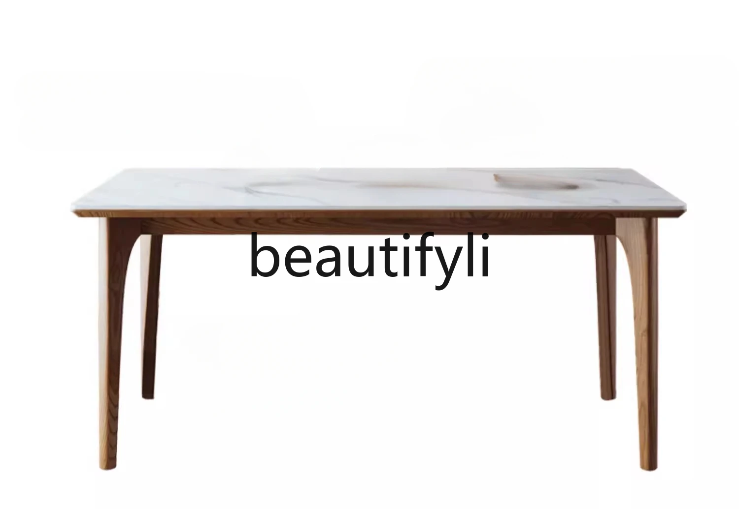 Slate dining table Solid wood dining table and chairs Simple household rectangular small apartment ash wood dining table
Slate dining table Solid wood dining table and chairs Simple household rectangular small apartment ash wood dining table