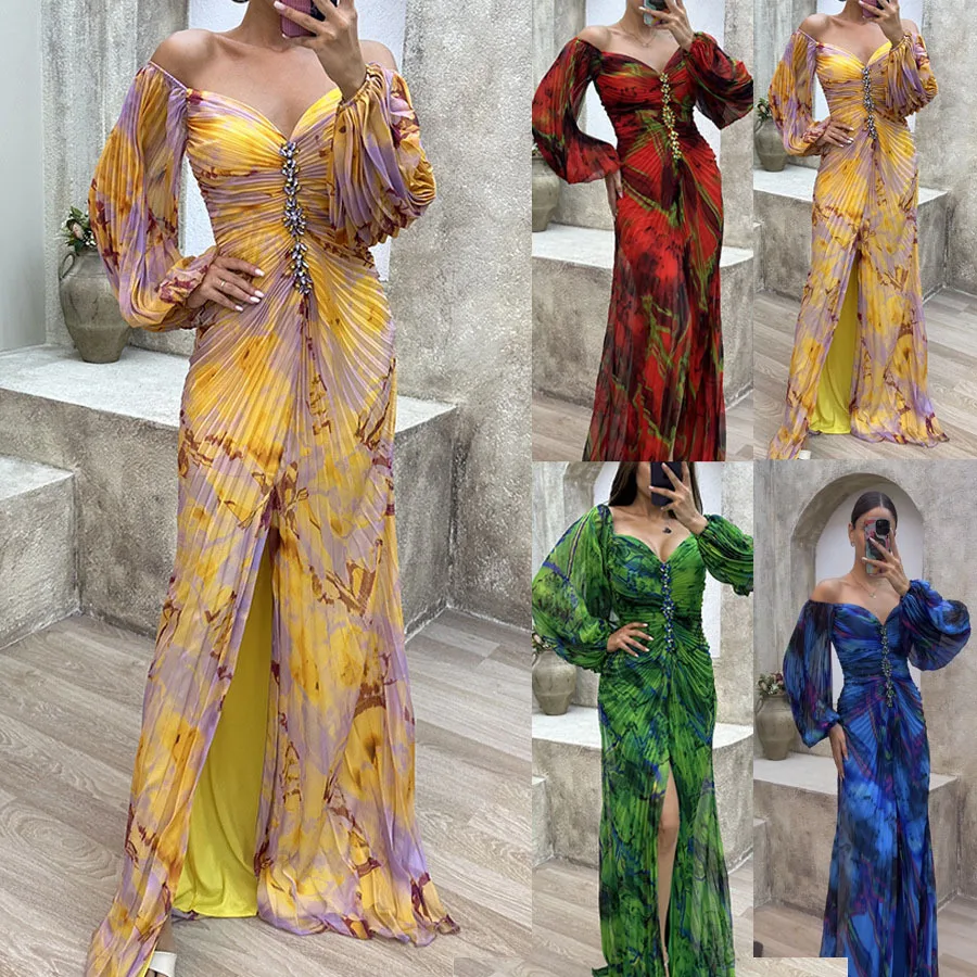 New Arrival Pleated Long Sleeve Dress, INS Loose Casual Women's Dress
New Arrival Pleated Long Sleeve Dress, INS Loose Casual Women's Dress