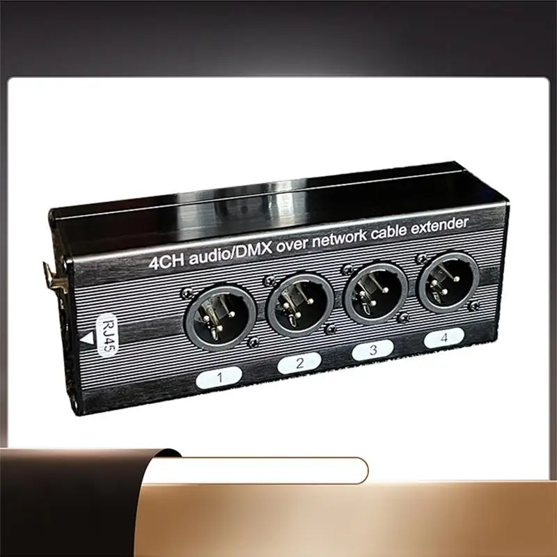 4-канальный удлинитель сетевого сигнала 4 удлинителя XLR к Rj45, для сценического звукового освещения и студии звукозаписи, простой в использовании, прочный-N35
4-канальный удлинитель сетевого сигнала 4 удлинителя XLR к Rj45, для сценического звукового освещения и студии звукозаписи, простой в использовании, прочный-N35