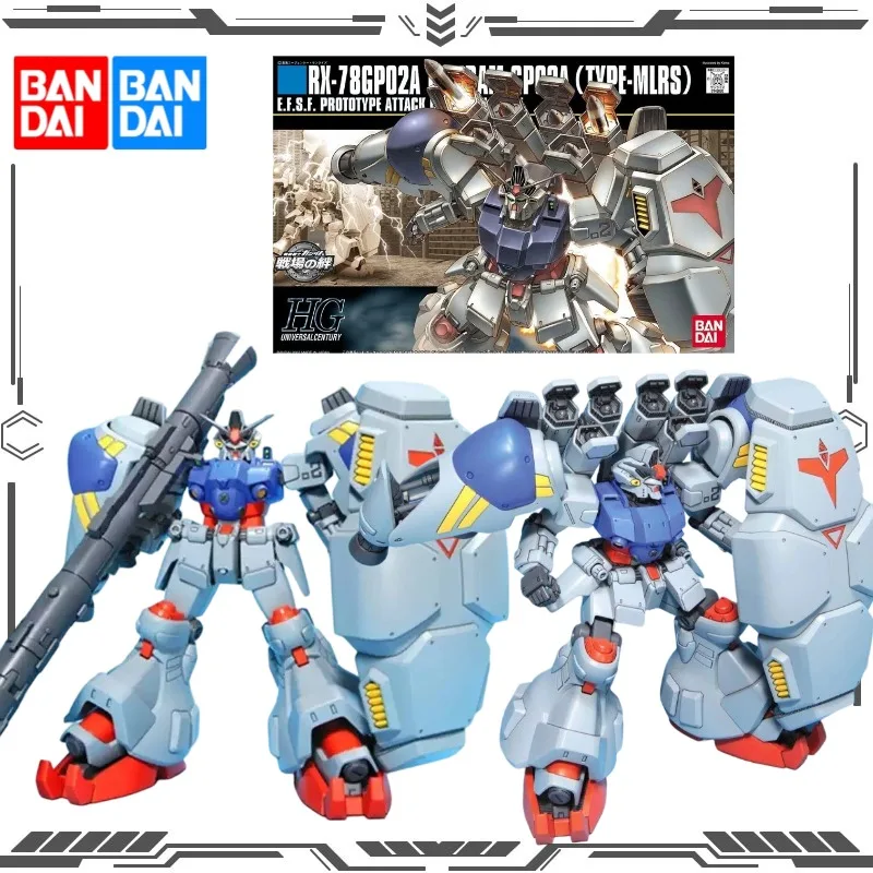 Bandai HGUC 1/144 RX-78GP02A Gundam GP02A (Type-MLRS) Physalis Mobile Suit Gundam: Bonds of the Battlefield Plastic Model Kit
Bandai HGUC 1/144 RX-78GP02A Gundam GP02A (Type-MLRS) Physalis Mobile Suit Gundam: Bonds of the Battlefield Plastic Model Kit