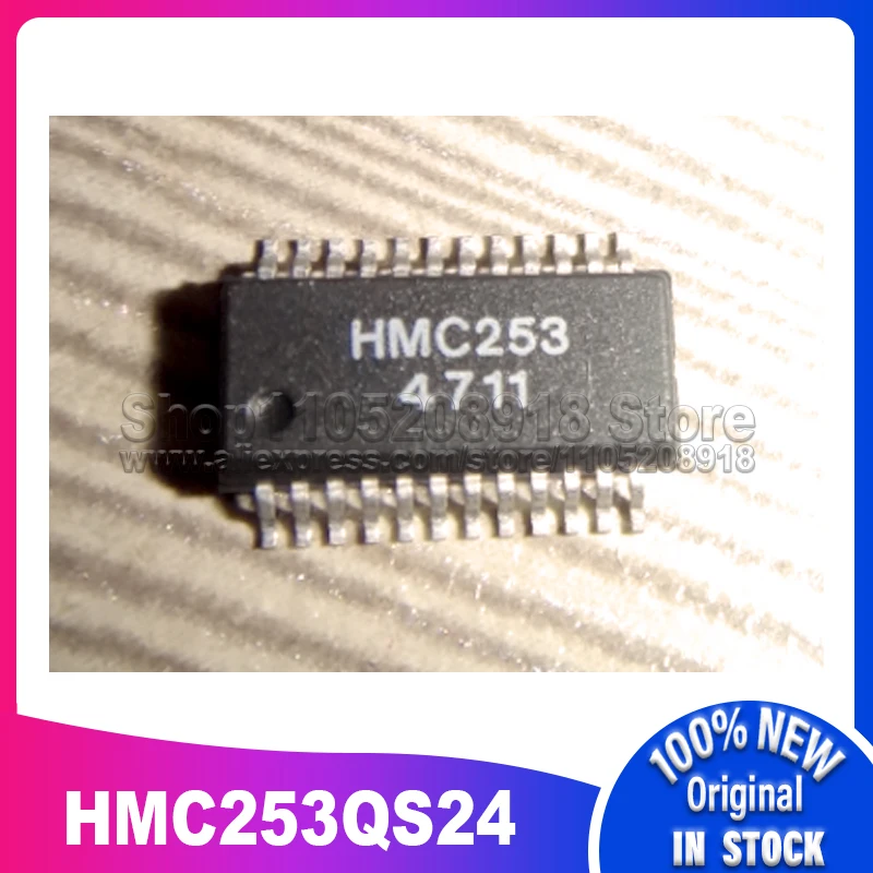 1 ~ 10 шт./лот HMC253 HMC253QS24 HMC253QS24E HMC253QS24ETR SSOP-24 100% новый оригинальный точечный запас
1 ~ 10 шт./лот HMC253 HMC253QS24 HMC253QS24E HMC253QS24ETR SSOP-24 100% новый оригинальный точечный запас
